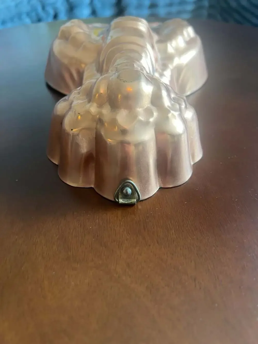 Copral Vintage Copper Lobster Jello Mold Made in Portugal